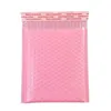 50pcs sacs Bubble Mailers Enveloppes rembourrées Film de perles Cadeau Présent Mail Enveloppe Sac pour livre Magazine doublé Mailer Self Seal Rose Nxrs Ikuq