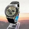 AAA Automatisk handledsur Rostfritt stål Lysande klockor för män Mekaniska armbandsur 41mm Folding Buckle Hardlex Montre Wat287e