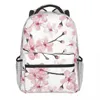 Zaino Cherry Blossom Acquerello Zaino casual per uomo Donna Studenti Libri Scuola Borsa per laptop Zaino morbido