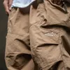 Odcień Era Parachute Cargo Spodnie Mężczyźni Ogółe Outdoorowe Spodnie Mężczyzna Wodoodporne spodnie Man Japońska streetwear Hip Hop 231227