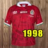 Classic Retro Classic México Jerseys de futebol Borgetti Hernandez Campos Blanco H.Sanchez Home Away Football Circonkeeper 94 95 70 1983 86 1994 95 1997 98 99 1998 1999 1999