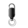 Porte-clés multifonctionnel en métal, briquet en tungstène, lumières LED électroniques, Rechargeable par USB, coupe-vent, sans flamme