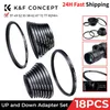 K Koncepcja 18PCS Camera Filtr Filtr Krok Zestaw Adaptera Zestaw Adaptera 3782 mm 8237 mm dla DSLR 231226