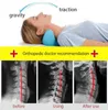 Neck Hump Posture Corrector Pillow Neck smärta Relief Stress Avslappnande massagekudde Neckor Corrector Back Support Traction Pillow 231227