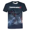 T-shirts de créateurs pour hommes Jeu d'été imprimé Hommes 3D T-shirt Femmes Mode Casual Streetwear Chemise Garçons Filles Vêtements surdimensionnés