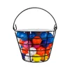 Golf Ball Basket with 50Pcs Balls for Outdoor Sport Golf Club Supplies 231227