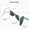 ZENOTTIC 2024 Trend Novelty Cat Eye Polarized Sunglasse Acetate Sun Glasses Ladies Fashion Square Shades BS8110 231226