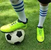 Neue Herren-Turf-Hallenfußballschuhe, Fußballschuhe, komfortables Training, ultraleicht, rutschfest, Futsal-Stollen, lange Spikes, hoher Knöchel