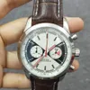 Fashion Mens watch 42mm quartz movement watches stainless steel deisgner leather belt wristwatch for men watches5102371
