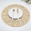 Table Mats Mat Paper Placemats Simple Modern Decorative Circular Fine Rope Insulation Random Weaving
