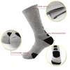 5 par män sportstrumpor set med dämpning av Terry basket cykling som kör vandring Tennis Sock Ski Women Cotton EU 3945 231226