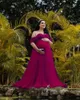 Maternity Dresses Photography Props Sexy Chiffon Maxi Gown For Pregnant Deep V-neck Women Long Pregnancy Dress Photo Shoots 2024 Hot