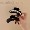 Hair Clips & Barrettes designer luxury mm Alexandria, France, frosted single rpearl hair graFrenstyle shark claw clip freeshiping Y8BT