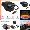 Car New 12 Volt 2-in-1 Portable Electric Vehicle Heating Fan, Air Heater, Defroster, Winter Coat