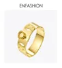 Enfashion Jewelry Circle Circle Pierścień szerokie mankiet Bransoletka Noeud Armband Złota Kolor Bransoletka dla kobiet bransoletki Manchette Banles J14483408