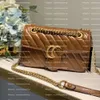 Sac de créateur de mode Marmont Femmes Luxury 446744 Coueurs de sac à main