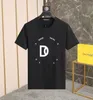 DSQ Phantom Kaplumbağa Erkek Tişörtleri 2024SS Yeni Erkek Tasarımcı T Shirt İtalya Milano Moda Tshirts Yaz T-Shirt Erkek En Kalite 100 Pamuk Üstleri 1273