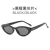 Lunettes de soleil Vintage Hawksbill Cat-Eye Haute Qualité Polygone Petit Mètre Nail Mode Femmes Hip Hop Rétro Lunettes