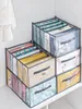 Large Capacity Quilt Cover Storage 5 Grids Bed Sheet Down Jacket Bath Towel Organizer Mesh Compartment Space Save Box 231226
