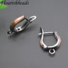 30st/Lot Metal Copper Antique Bronze Earring Hooks LAPP Accessories for Women Diy Retro örhängen smycken Fynd 231227
