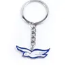 Nyckelringar utsökt emaljmetallhänge Keychain för grekiska bokstavssamhället Zeta Phi Beta Sorority Mascot smycken nyckelkedja