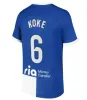 Camisa de futebol do Atlético de Madrid GRIEZMANN 23 24 120º aniversário 2023 2024 M.LLORENTE KOKE SAUL Correa LEMAR Camisa de futebol masculino kit infantil conjuntos uniformes