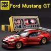 CCA 1 42 Ford Mustang GT Alaşım Model Araba Diecast Metal Montaj Serisi Minyatür Araç Koleksiyonu Oyuncak 231227