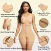 Femmes039S Shapers Bufter Slimming Shapewear Full Corps Shaper post Liposuction Corquette Corset Contrôle Faja Taist Open CRO7491206