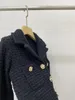 캐주얼 드레스 자화상 여성 니트 긴 슬리브 탑 재킷+하프 스커트 세트