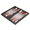 Magnetische Schaken Backgammon Dammen Set Weg Opvouwbaar Bordspel 3-in-1 Internationaal Schaken Opvouwbaar Schaken Draagbaar Bordspel 231227