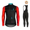 Team Winter Wool Cycling Suit Men Cycling Suit Outdoor Sportswear Bike Uniform Cycling Kit Triathlon Spain 231227