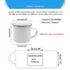 Best Mom and Dad in Word Spanish Printing Cup Camping Enamel Cup Creative Coffee Cup Holiday Birthday Gift 231227