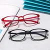 Solglasögon anti-Blue Light Reading Glasses Män Kvinnor Fashion Red Color Presbyopia Diopter 1.0 1.5 2,0 2,5 3,0 3,5 4.0