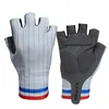 Pro Aero Bike Team Rikling Rivoes Half Finger Outdoor Road Sport Men Guantes Ciclismo 231227