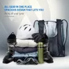 Boot Bag Ski Boots and Snowboard Boots Bag utmärkt för resor med vattentät yttre botten för män Kvinnor och ungdom 231227