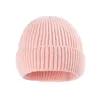 Berretti Cappelli lavorati a maglia per uomo Skullcap Moda donna Hip Hop Inverno caldo senza tesa Baggy Melon Cap Cuff Solid Docker Fisherman Berretti Cappello