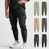 Men's Pants Leisure Trendy Brand Quick Drying For Men With Multiple Pockets And Elastic Ankle Sports Sweatpants Jogger