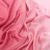 Foulards Mode Gradient Soie Satin Hijab Ombre Écharpe Musulmane Longue Châle Wrap Foulard Haute Qualité Bandeau Turban Foulard