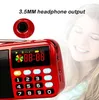 Radyo 1pcs Mini Taşınabilir Radyo Elde Taşınabilir Dijital FM USB TF MP3 Player Hoparlörü USB Şarj Edilebilir Radyo Cepleri Alıcı Toptan Yeni