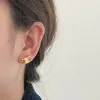Designer Ohrringe Luxusschmuck Charme Silber Briefe Gestüt Damens Mode Gold Hoop Ohrring Girls Ohrohrohr
