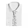 Bow Ties Skull Skulls White Men 3D Printed Hip-Hop Street Business Wedding Party Shirt Accessories