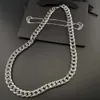 Designer ch cross chromes de luxe collier pendentif 925 argent classique rétro ancien collier cubain élevé masculin à la tendance coeur à la mode couche chaîne amoureuse de chaîne new 2024 pq6o