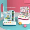 Utbildningspussel rullande kul leksakspår förälder barn interaktiv spelmaskin barn dag gåva 231227