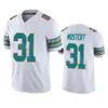 Futebol atacado 21 Deshon Elliott Jersey 31 Raheem Mostert 28 Devon Achane 0 Braxton Berrios 51 David Long Jr 8 Jevon Holland 2 Bradley Chubb Mulher Youth Homens