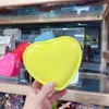 Sevgililer Günü Çocuklar Kalp Çanta INS Girls Moda Metalleri Zincir Cüzdan Çocuklar Şeker Renk PU Deri Messenger Çantası Z6332