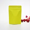 4x6 inch stand up color no image mylar bag with zip plastic packaging bags for chocolates Qodgc Qfdkk