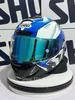 Integraler Motorradhelm X14 Blau HP4 Motocross Racing Motorrad Reithelm Casco De Motocicleta 231226