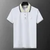 Podstawowa męska koszula polo Mężczyzn T-koszulka haft haftowe logo polo koszule letnie tshirty luksusowa marka TEE TOPS M-3xl vv*