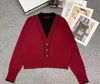 23CH suéteres de luxo de alta qualidade feminino de manga comprida Cashmere Fake Duas peças Sweater Sweater Sweater Clothing