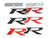 3D Metal RR -logotyp Emblem Badge Decals Front Back Trunk Car Stickers för Honda RR Civic Mugen Accord Crv City HRV Car Styling1270201